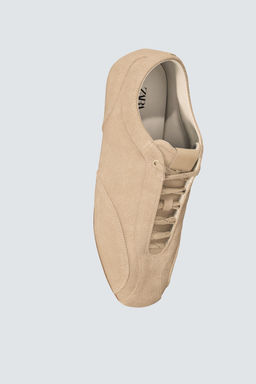 ULTRA-THIN SOLE LEATHER TRAINERS - Zara фото 4