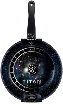 Сковорода 26 "Titan Space" индукция н/р арт.918126i, НЕВА