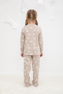 Crockid _ К 1552/зайки на бежевом пижама дет  фото 3