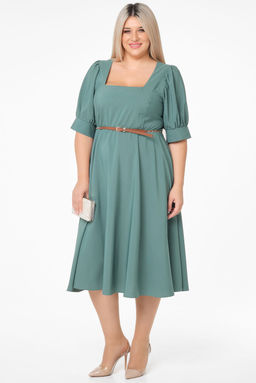 Платье Luxury Moda 1253 бирюза