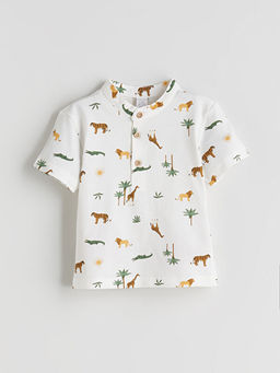 Hakim Yaka Erkek Bebek Ti??rt ve ?ort 2li