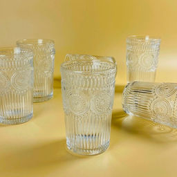 Набор из 6 стаканов 360мл в под.уп.(х8)Стекло арт.589-067