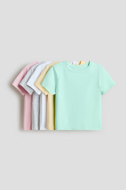 Pack de 5 camisetas de algod?n