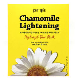 Chamomile Lightening Hydrogel Face Mask - Гидрогелевые маски для лица с ромашкой, 1шт 30 ml