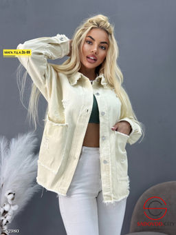 Джинсовая куртка женская