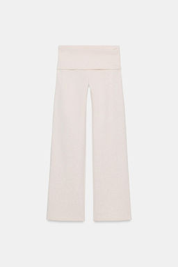 TROUSERS WITH TURN-UP WAIST - Zara фото 6
