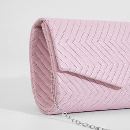 Сумка-клатч на клапане, цвет розовый - Simaland фото 4