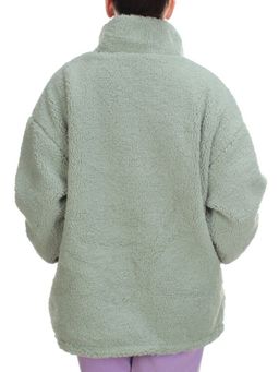 2568 MENTHOL Кофта плюшевая женская Тедди на синтепоне (50 гр. синтепон) - Fashion фото 6