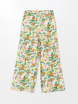 Beli Lastikli Wideleg K?z ?ocuk Pantolon