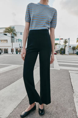 HIGH-WAIST TROUSERS - Zara фото 14