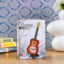 Часы - будильник настольные «Гитара», дискретный ход, циферблат 5.5 х 5.5 см