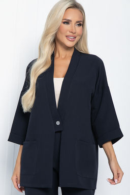 Костюм Мировая тенденция (синий) К11128 - Lt collection фото 8
