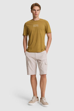 Erkek Ye_il Regular Fit Bisiklet Yaka Ti__rt - U.s. polo assn фото 4