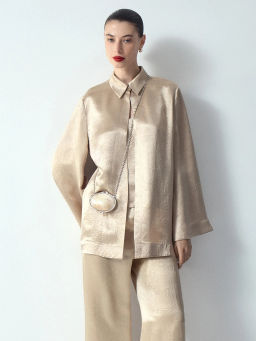 EMKA / Рубашка из ацетата  фото 2