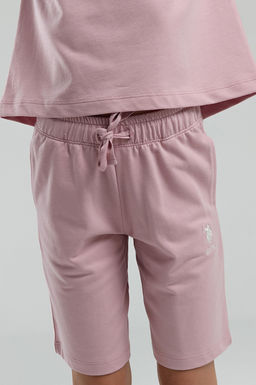 K_z _ocuk Pembe _ortlu Pijama Tak_m_ Sepette S_rpriz _ndirim - U.s. polo assn фото 4