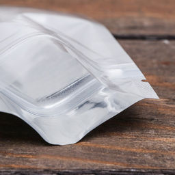 Цена за 50 шт. Пакет Zip-lock ПП, со сплошным окном, плоский, 7.7×10 см