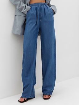 Брюки женские MIST Denim, размер 46 (L), синие