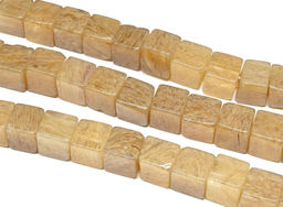 Бусины из халцедона кубик 11мм, 38см, 31 бусин. Радуга камня