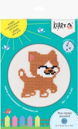 Klart набор для детского творчества 8-477 Детские истории. Котёнок 12 х 11 см