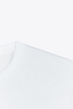 T-SHIRT WITH BACK SEAM - Zara фото 8