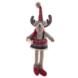 Игрушка набивная "Олень", L22 W16 H74/24 см, 2в.