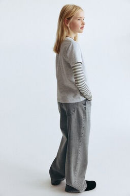 Wide Leg Jeans - H&m фото 10