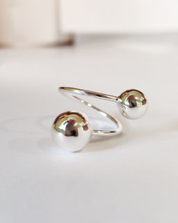 Кольцо с белым серебрением - Vel vett фото 2