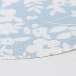 Набор салфеток сервировочных Доляна Акварель. Круг, 4 шт, d=38 см, цвет голубой  фото 4