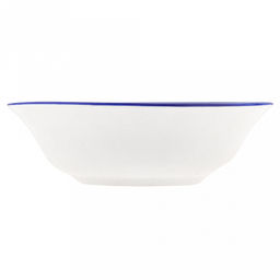 Салатник фарфоровый Озеро 360мл, д14,5см, h4,5см, круглый, отводка краской (Россия) - Домашняя мода фото 4