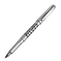 Цена за 10 шт. Маркер для декора Centropen 2690, перманентный, узел 3.8 мм, линия 1.5-3.0 мм, серебристый