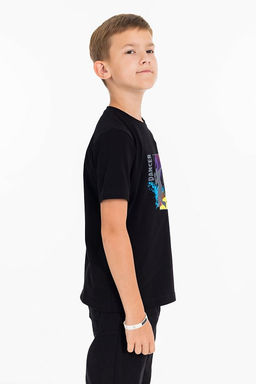 Футболка М225022Па черный