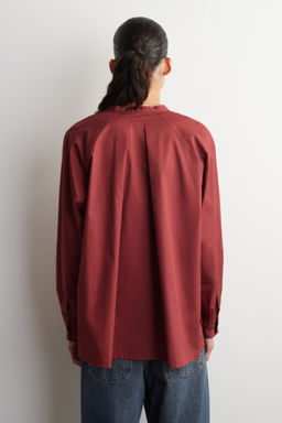 CAMISA DE ALGOD?N CON CUELLO MAO - H&m фото 4