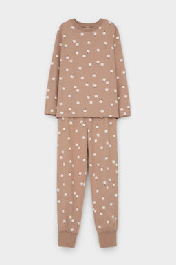 К 1561/беж,колокольчики пижама дет