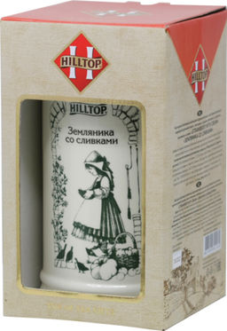 HILLTOP. Керамика. Чайница Земляника со сливками 125 гр. чайница керам.