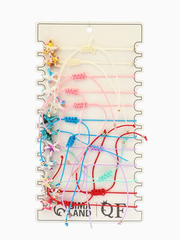 Цена за 12 шт. Браслет «Морской. Ракушка и звезда», d=6 см, МИКС