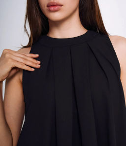 Блуза #КТ2273 (1), чёрный