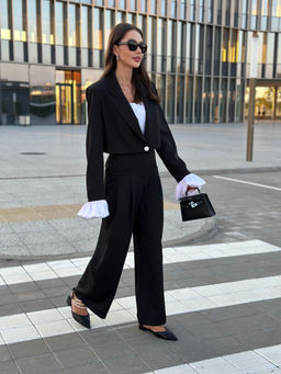 Брюки AURA 4150-176 черный  фото 4