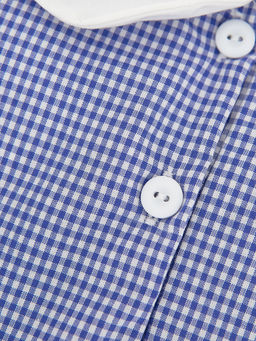 Платье для девочки в клетку UD 2676 синий - Mini maxi фото 10