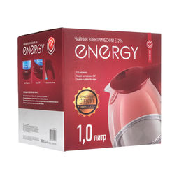 Чайник ENERGY E-296 (1 л) стекло арт. 005216, 005215