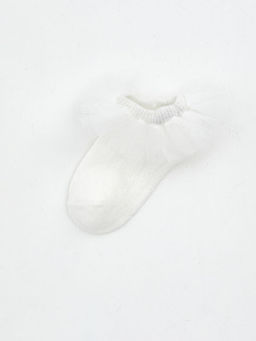 Dantel Detayl? K?z Bebek Patik ?orap