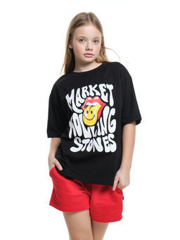 Шорты для девочки подростковые 22-7634 красный - Mini maxi фото 2