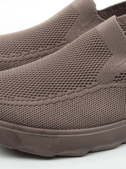 05-TEX-D03-09 DK. BEIGE Полуботинки спортивные летние мужские (текстиль) - Фабричный китай фото 2