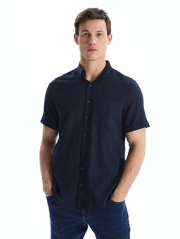 Regular Fit K?sa Kollu Arm?rl? Erkek G?mlek