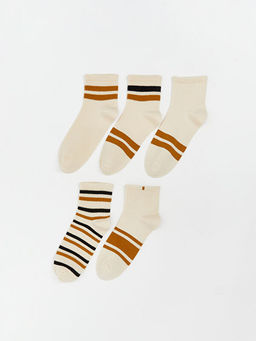 ?izgili Kad?n Soket ?orap 5li