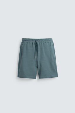 Шорты джоггеры Bermuda Relaxed Fit бирюзовые