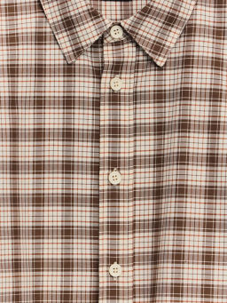 Рубашка в клетку из 100% хлопка / Zarina  фото 10