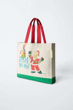 THE SIMPSONS MATT GROENING TOTE BAG - Zara фото 2