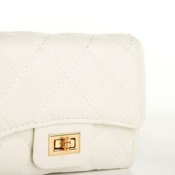 Сумка женская, мессенджер на магните, цвет белый - Simaland фото 4