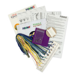 Набор для вышивания PANNA Живая картина JK-2206 Брошь. Ночной маяк 5.5 х 5.5 см