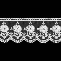 Кружево Gamma сетка 52 мм GKM-5201M в рулоне 10 м 0.2 Турция